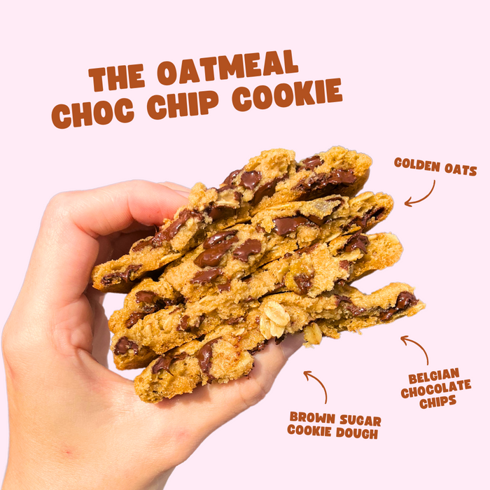 Mr. Oatmeal Choc Chip Cookie