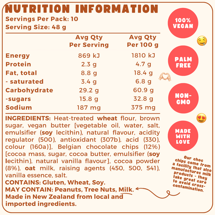 Fudgy Brownie COOKIE DOUGH (480g)